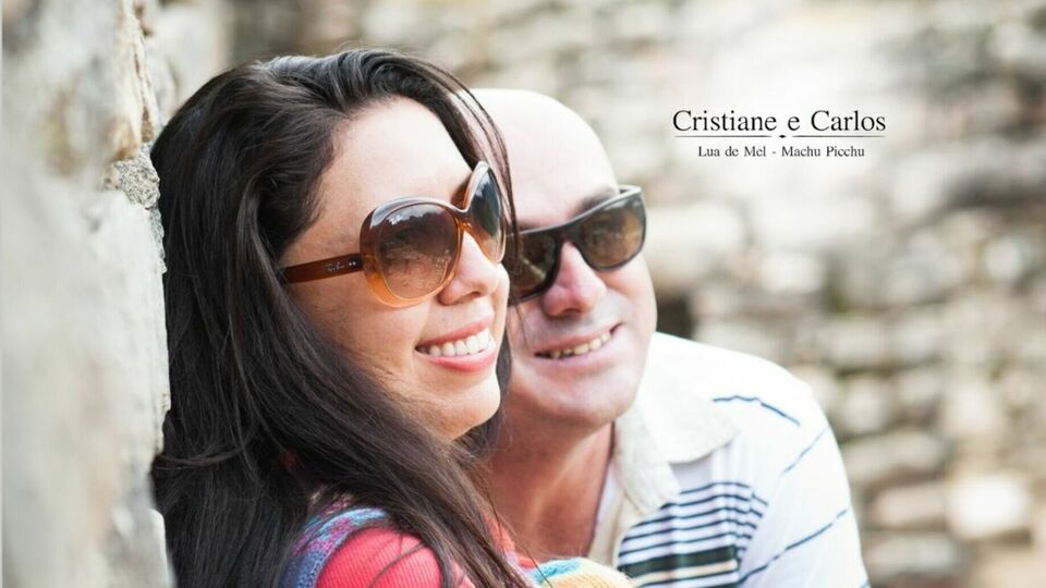 Cristiane e Carlos - Machu Picchu - Peru